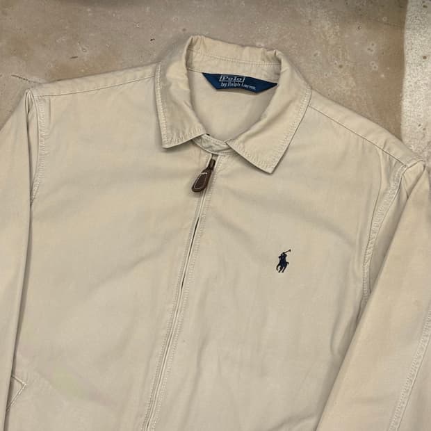 L 폴로랄프로렌 베이지 스윙탑 자켓 