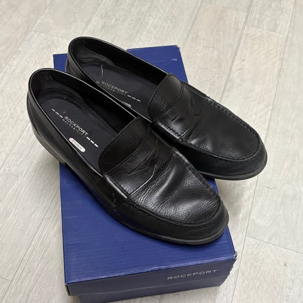 락포트 로퍼 블랙 275