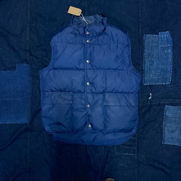 80‘s 울리치 패디드 다운 베스트 M
