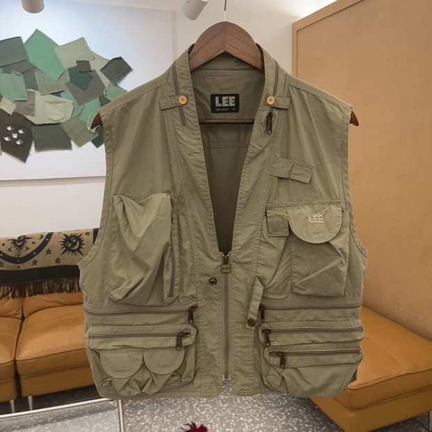 리 LEE 유틸리티 멀티포켓 피싱 조끼 베스트 95 C06278
