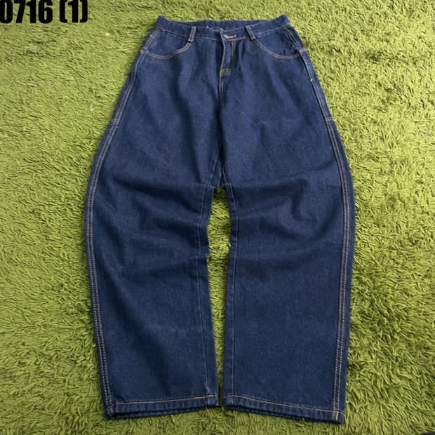 빈티지 자수 청바지
