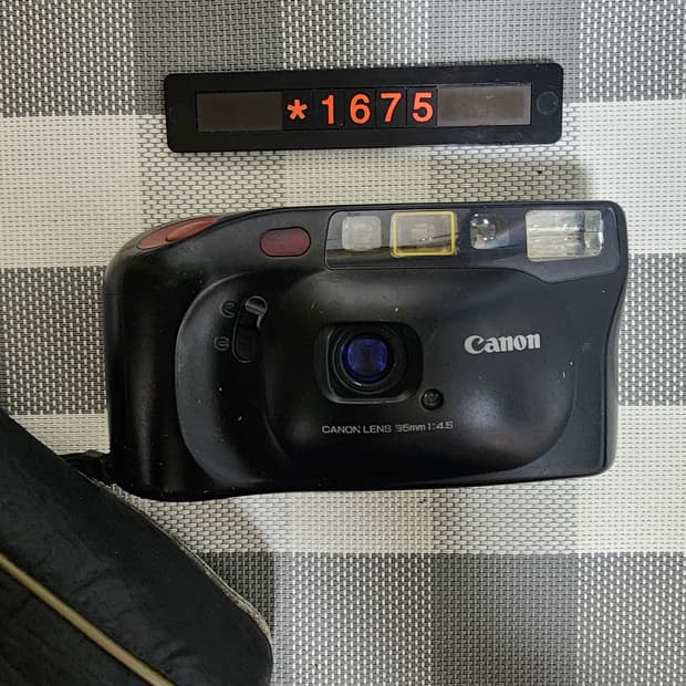 캐논 슈어샷 JOY DATE 필름카메라 파우치포함