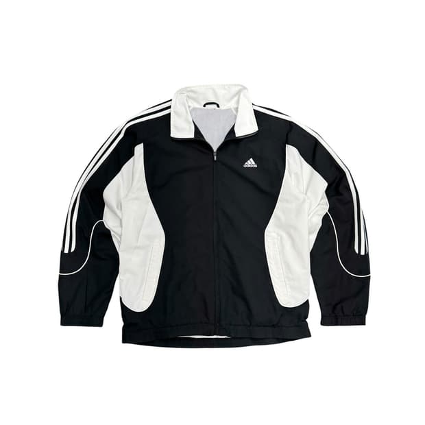 아디다스 삼선 트랙 바람막이 (2XL) 