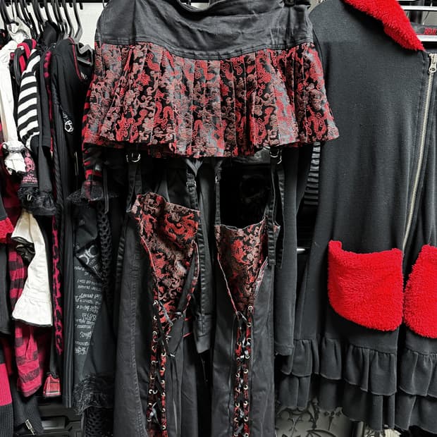 펑크레이브 스커트 & 레그워머