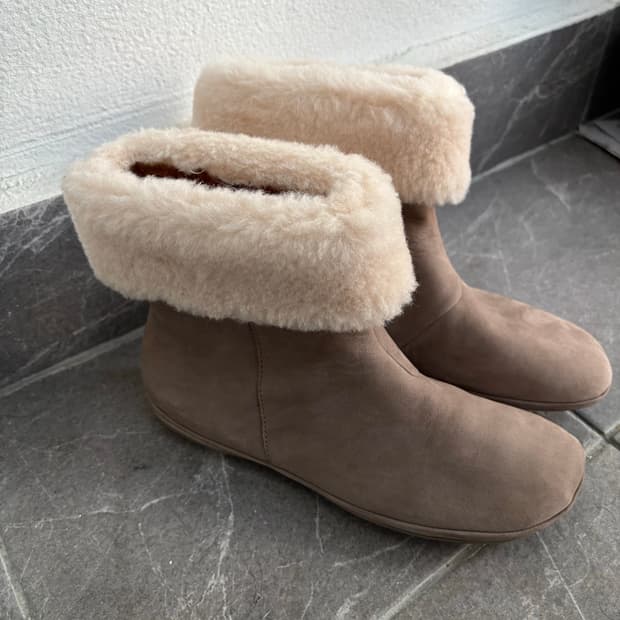 캠퍼 앵클 부츠 37(240)