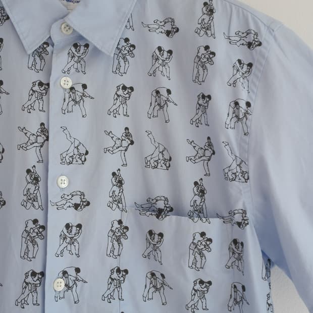 Judo Technique Graphic Shirt