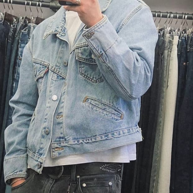 90s Levis 리바이스 데님 자켓 (usa)