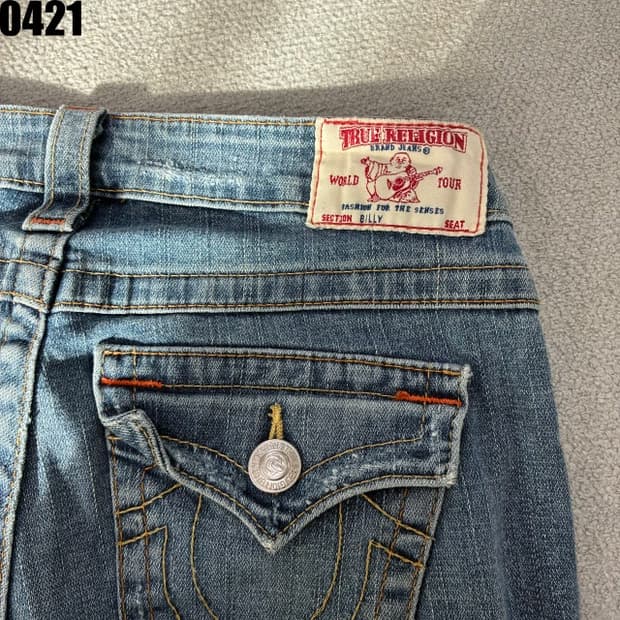 트루릴리젼 USA 빌리 데님 청바지 30