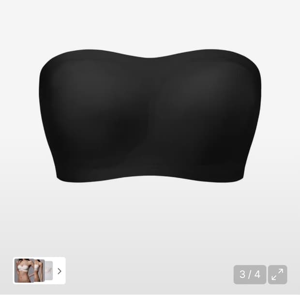 베리시 쿨핏 브라 오프숄더 블랙 s사이즈