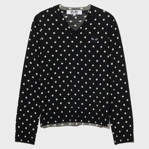 COMME DES GARCONS PLAY knit top