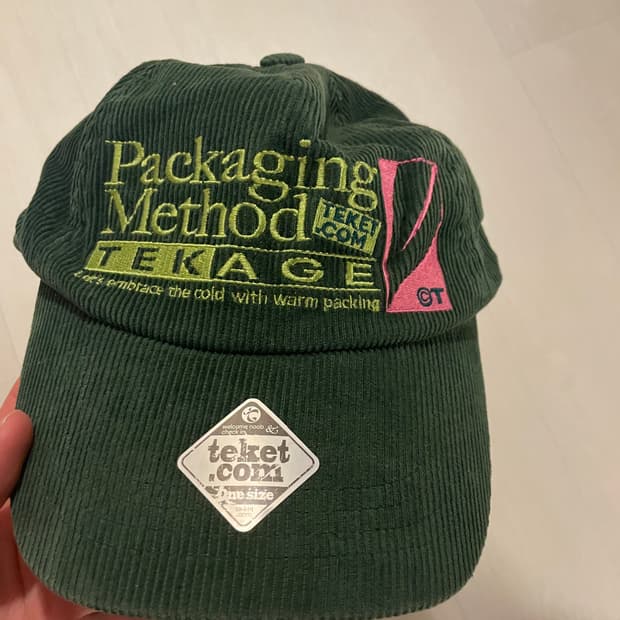 테켓 코듀로이 볼캡