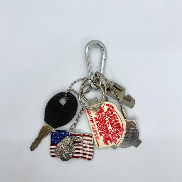 Vintage keyring