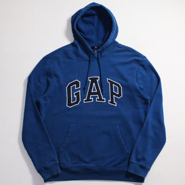 GAP 갭 블루 후드티