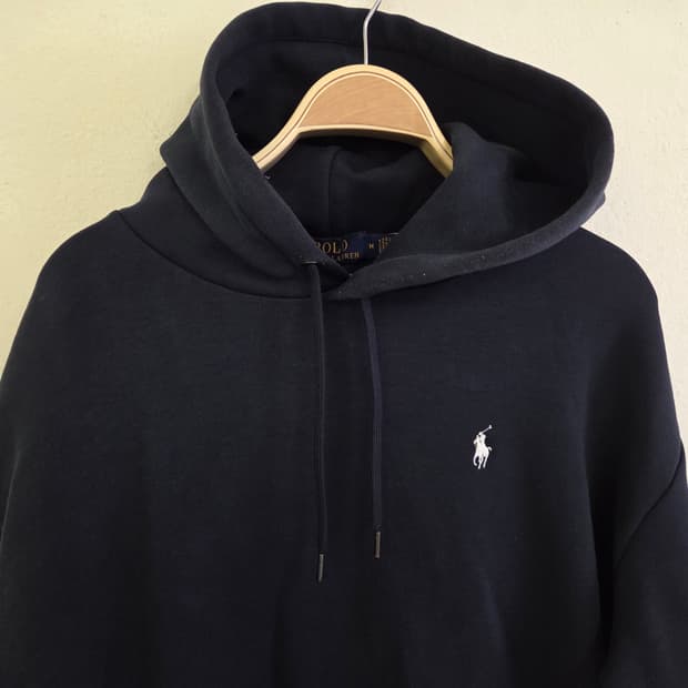 폴로 네이비 후드티 M