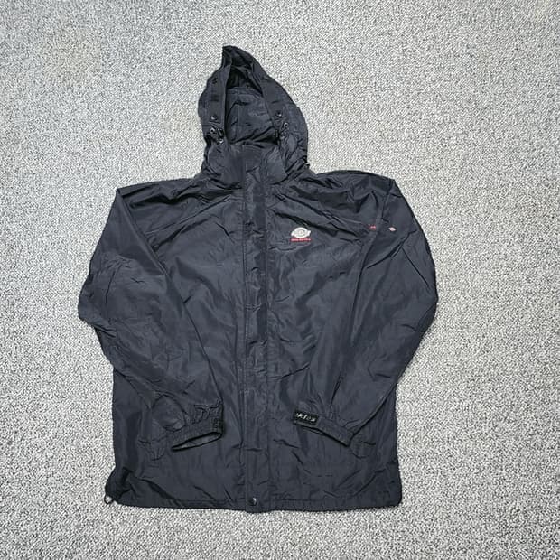 [105] 디키즈 블랙 후드 바람막이 자켓 (2936)