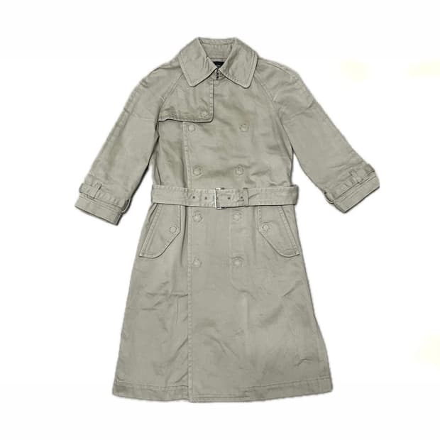 tricot comme des garcons trench coat