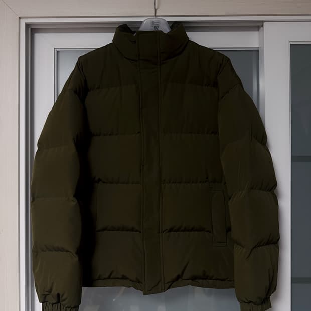 페플 구스다운 패딩점퍼 카키 2XL (105)
