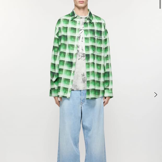 (새상품)아크네 스튜디오 와이드 데님