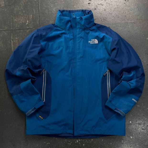100 노스페이스 고어텍스 바람막이 블루