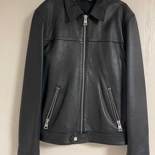 더 쿠플스(The Kooples) 램스킨 양가죽 싱글 자켓 97