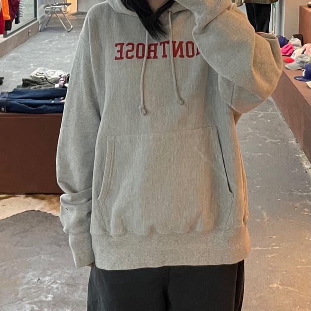 챔피온 리버스위브 컬리지 후드티 H2039