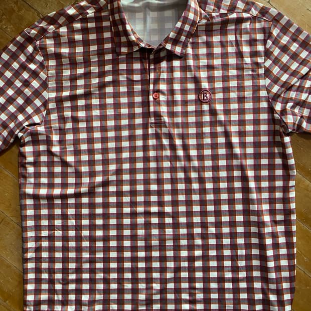 Bogner 남성 체크 반팔 셔츠 105