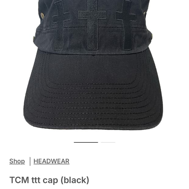 더콜디스모먼트 모자 