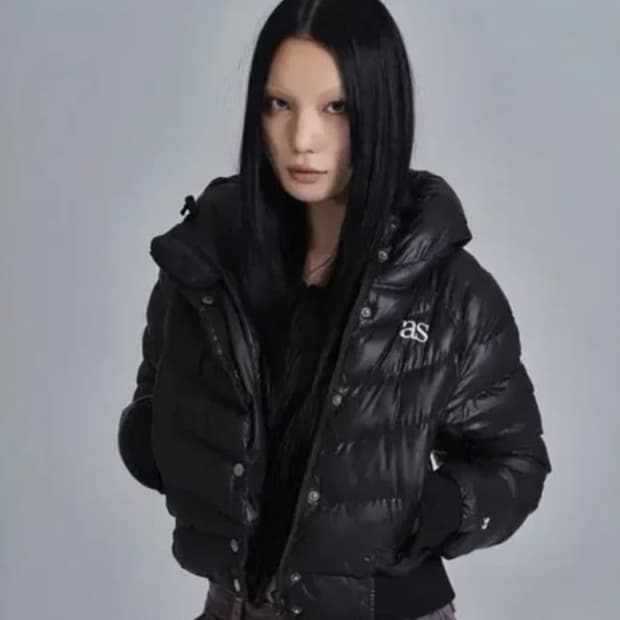 애즈온 숏 푸퍼 자켓