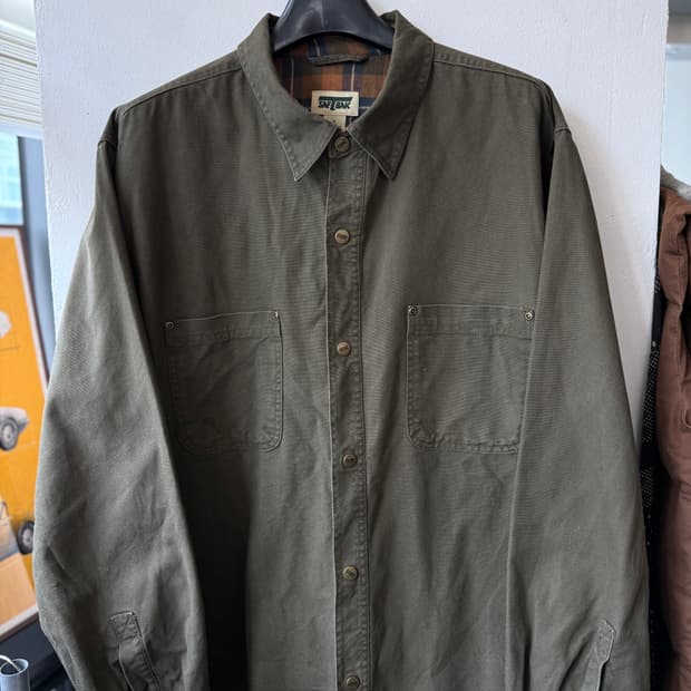 Saftbak 모스그린 셔츠 XL-XXL