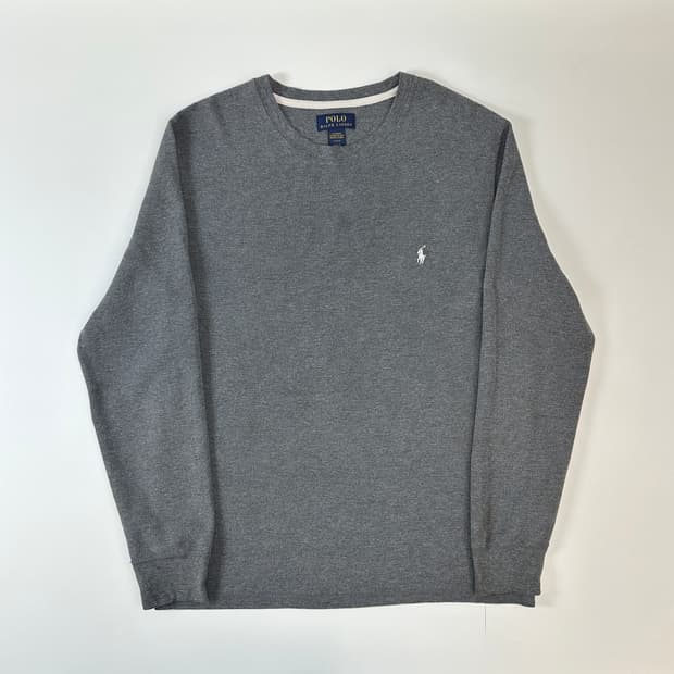 폴로 랄프로렌 와플 롱슬리브 