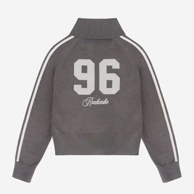 락케이크 Sports 96 Full Zip Cardigan 그레이