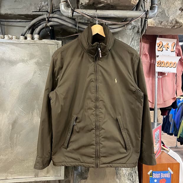 폴로 랄프로렌 페리 자켓 카키 M #csz3012