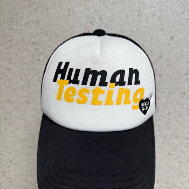 휴먼메이드 X 에이셉라키 휴먼테이스팅 매쉬캡 볼캡
