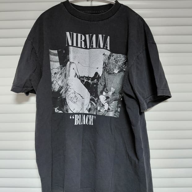 [XL] 너바나 빈티지 밴드티 리프린트