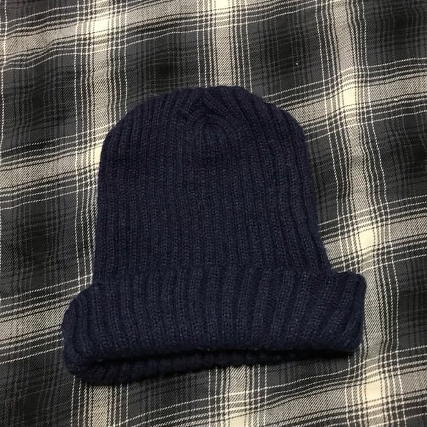 재팬 아크릴 롱비니 네이비