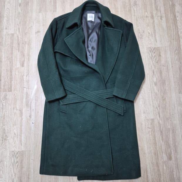 스튜디오 톰보이 오버사이즈 벨티드 랩코트