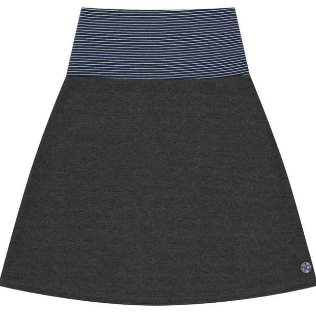 코이세이오038 STRIPE SKIRT DARK GREY