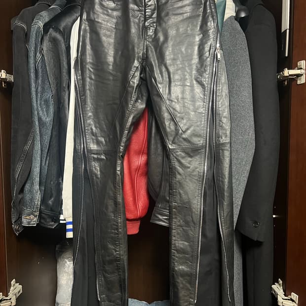 릭오웬스 볼란 바나나 레더 LGW