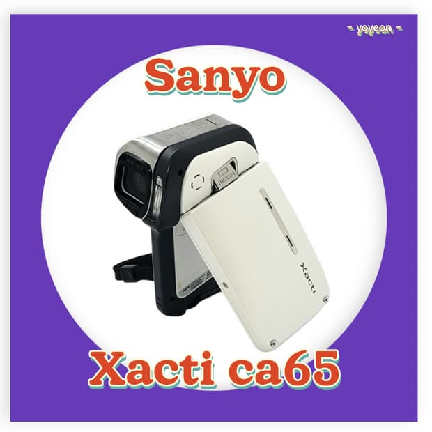 산요작티 ca65 캠코더