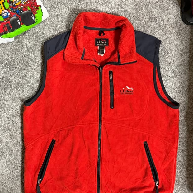 90s 엘엘빈 USA 플리스 베스트