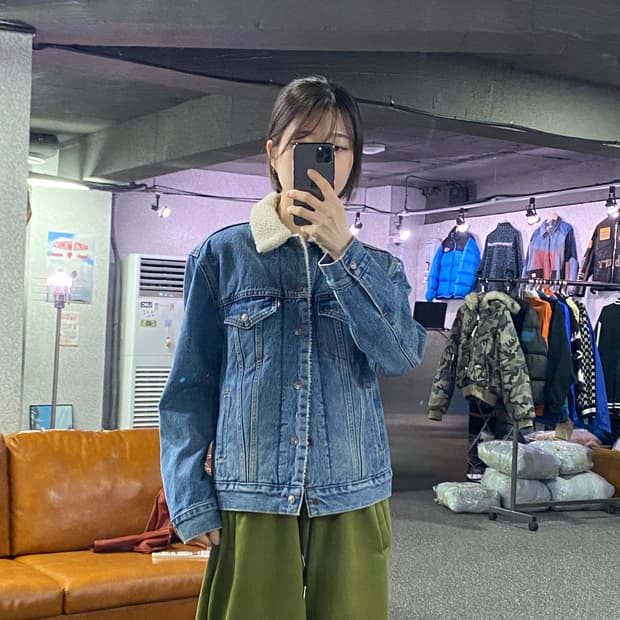 리바이스 쉐르파 멀티포켓 데님자켓 B3779