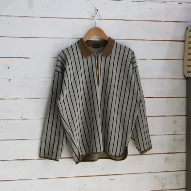 (착용컷) ixi:z 카라 집업 티셔츠 (남성용 100)