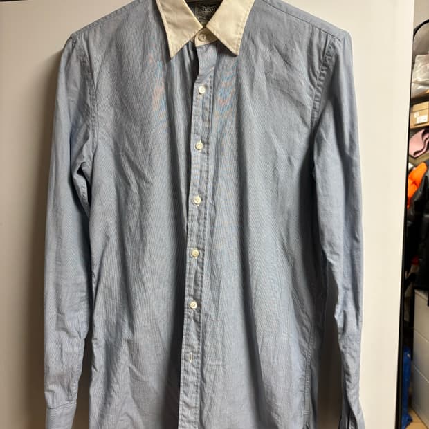 [15] RRL 드레스셔츠 화이트칼라