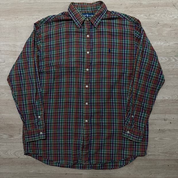 폴로 랄프로렌 스몰포니 체크셔츠 남방