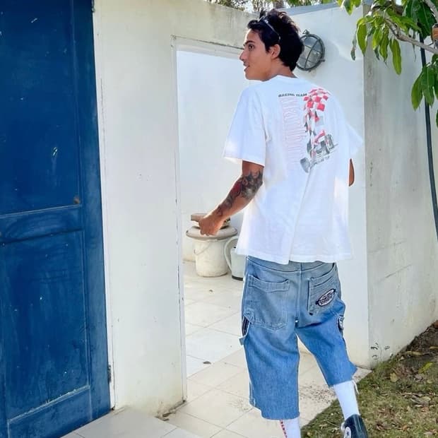 90s 말보로 레이싱 티셔츠