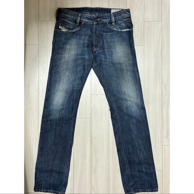 디젤 로우라이즈 데님 팬츠