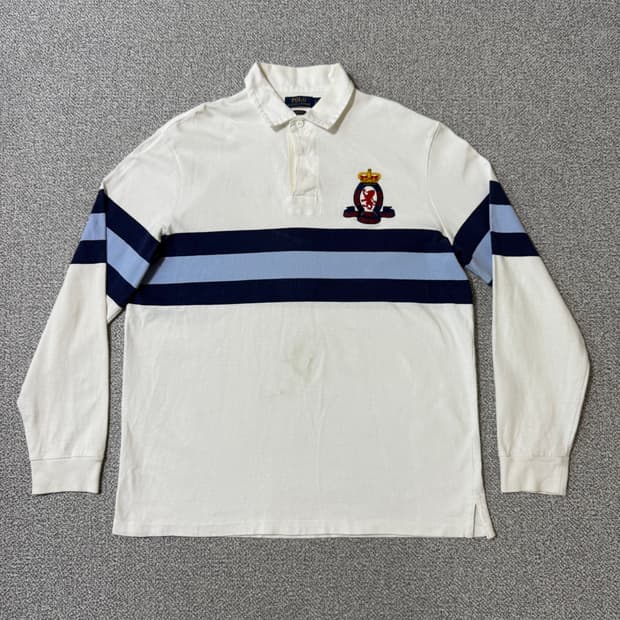 [정품 QR] 폴로 랄프로렌 럭비티 L