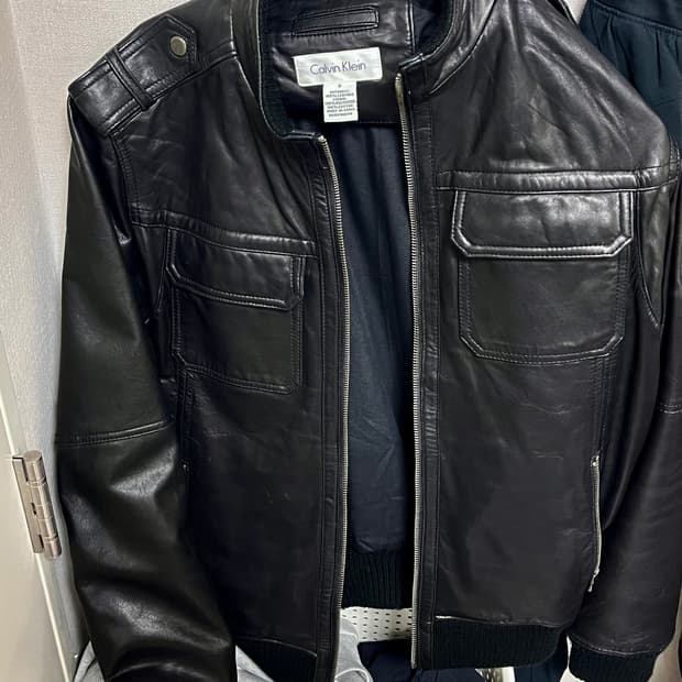 캘빈클라인 레더