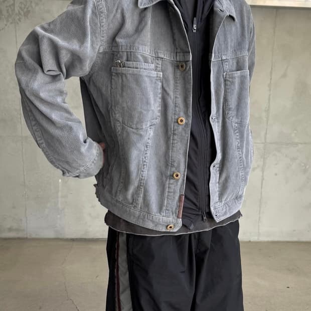 [3]폴리테루 유즈드 독 트러커 아이스 그레이