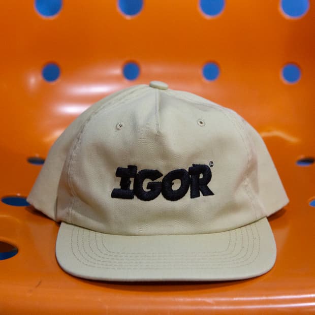 골프왕 IGOR 아이보리 캡